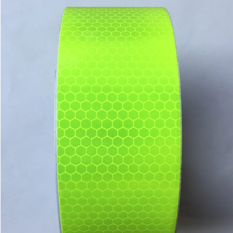 Nieuw Type 5Cm X 3M Auto Reflecterend Materiaal Tape Sticker Auto Motorfietsen Veiligheidswaarschuwingstape Reflecterende Film Stickers