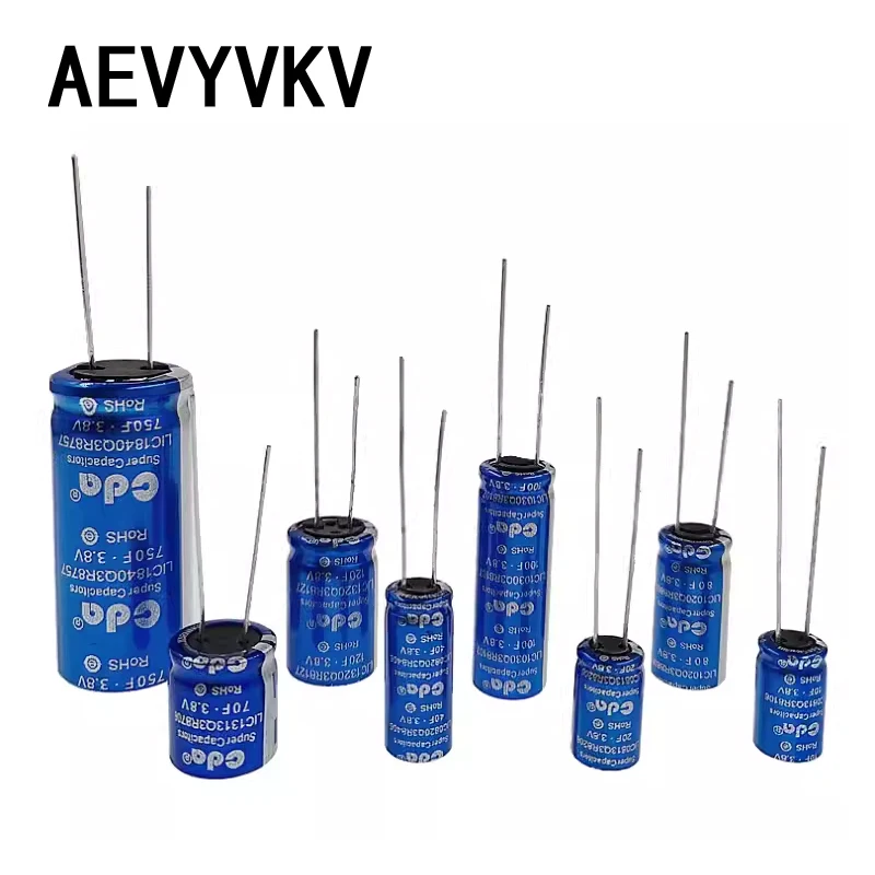 3.8V Super Capacitor Farah Capacitor CDA 10F 20 40F 70F 100F 120F 250F 500F 750F Vehicle Traveling Data Recorder Super Capacitor