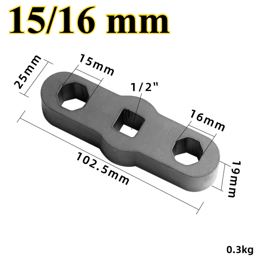 

15/16MM Octagonal Cap Tool Socket Is Used As A Wrench Tool for Removing The Nozzle Cap and Nozzle Cover of The Injector Pipe