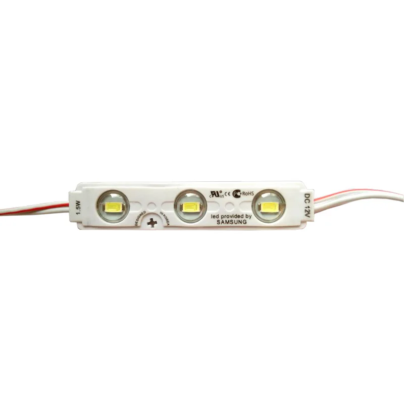 

5730 LED Module 12V Injection Molding Module clear lens waterproof IP65 red green blue Yellow Pink Warm white