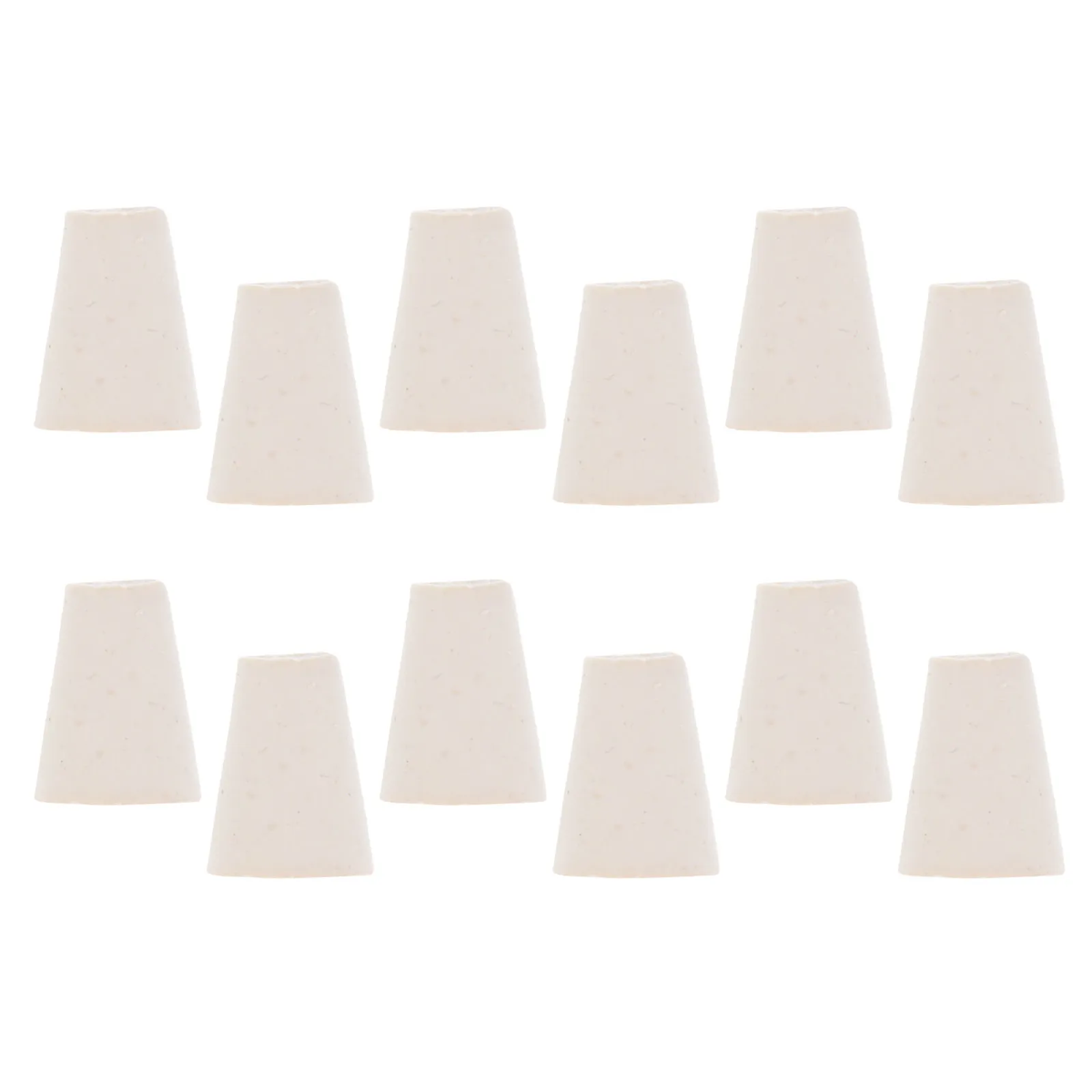 100Pcs Rubber Test Tube Stoppers Durable Sealing Plugs for Lab Use Waterproof Practical Test Tube Plugs Rubber Sealing Plug - view 2