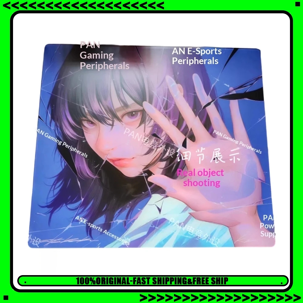 

Коврик для мыши PAN Esports KANAMI SAI с гладкой поверхностью, полное покрытие, для точного управления, для игр FPS, аксессуар для ПК, совместим с CSGO