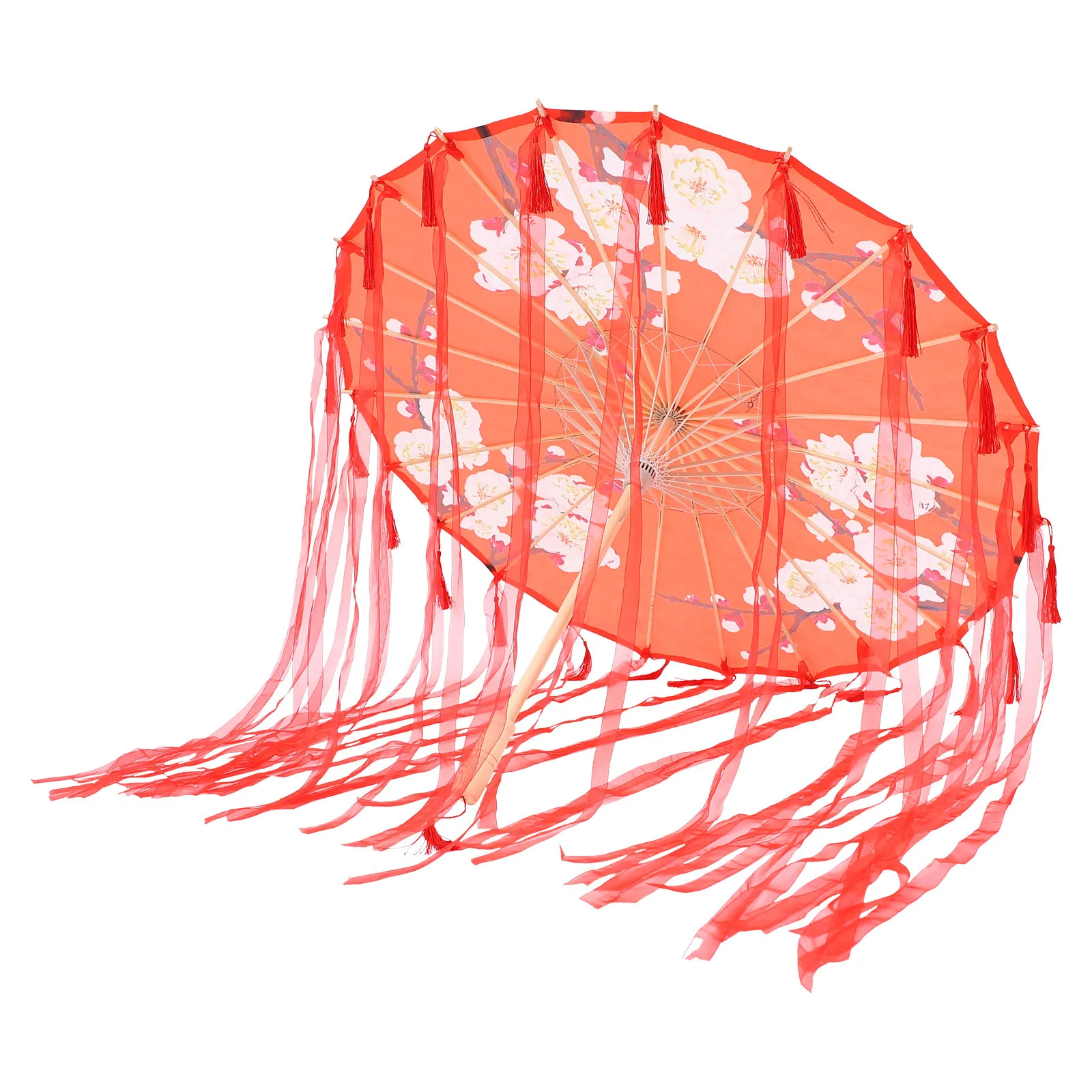 

Silk Umbrella Japanese Style Prop Photo Booth Decorative Festival Performance Stage Costume Accessory