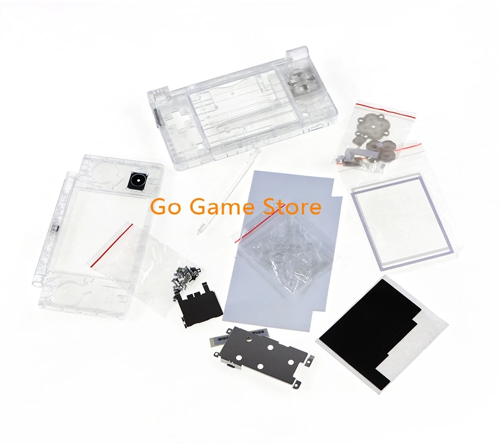 Hoge Kwaliteit Volledige Behuizing Cover Case Vervanging Shell Voor Nintend Dsi Ndsi Console Cover Met Button Kits Screen Lens