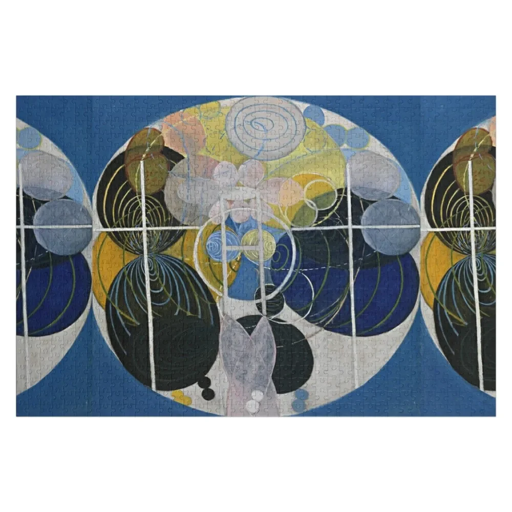 Hilma af klint - Group llI, No.05 ,the key to all works Jigsaw Puzzle Customized Picture Animal Puzzle