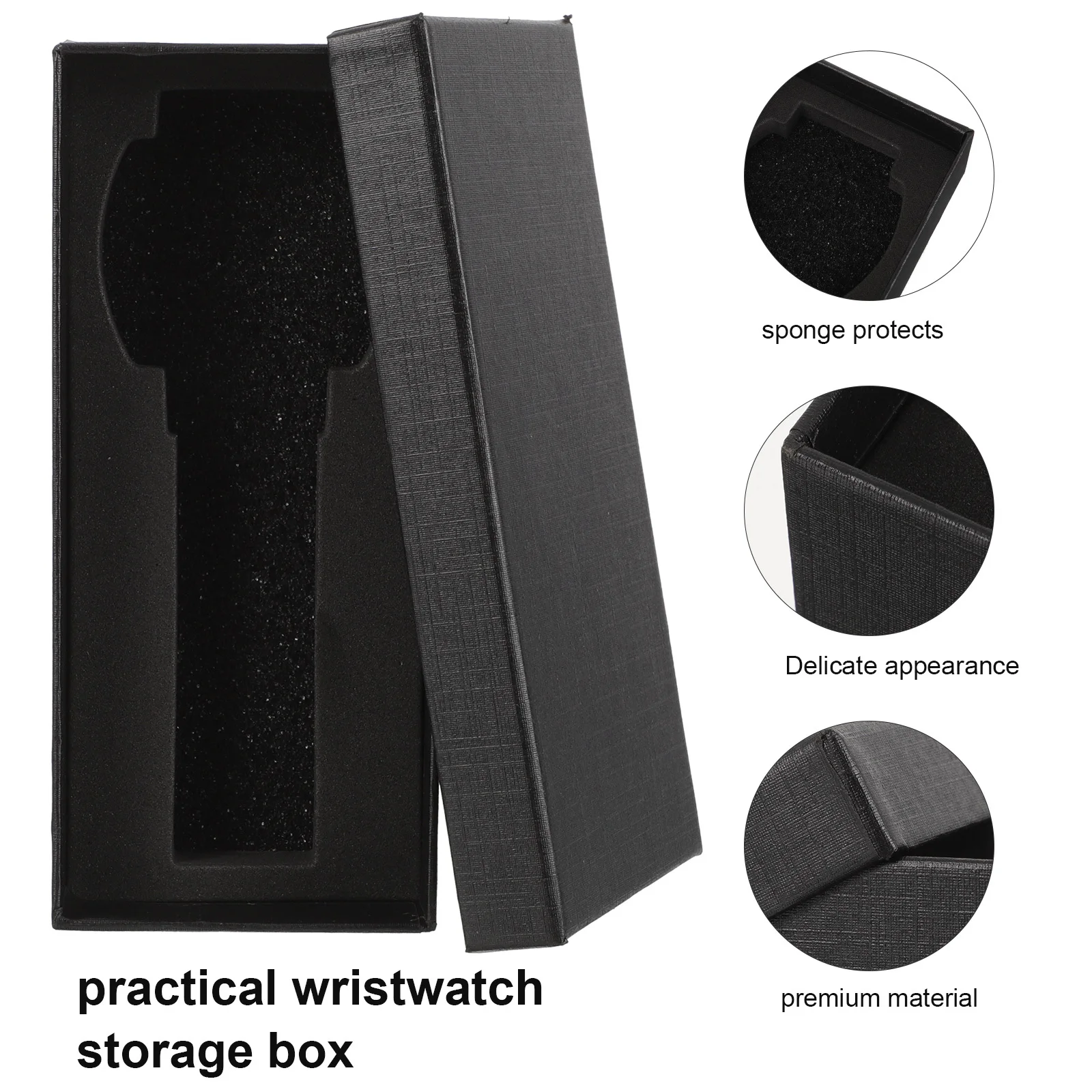 

PACKOVE 5Pcs Watch Jewelry Storage Travel Case for Men Women