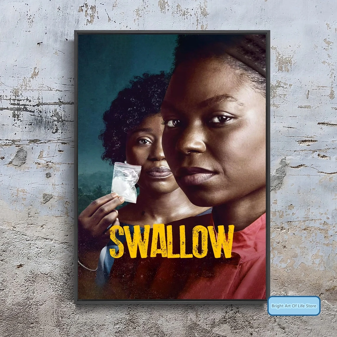 

Swallow (2021) Movie Poster Cover Photo Print Canvas Wall Art Home Decor (Unframed)