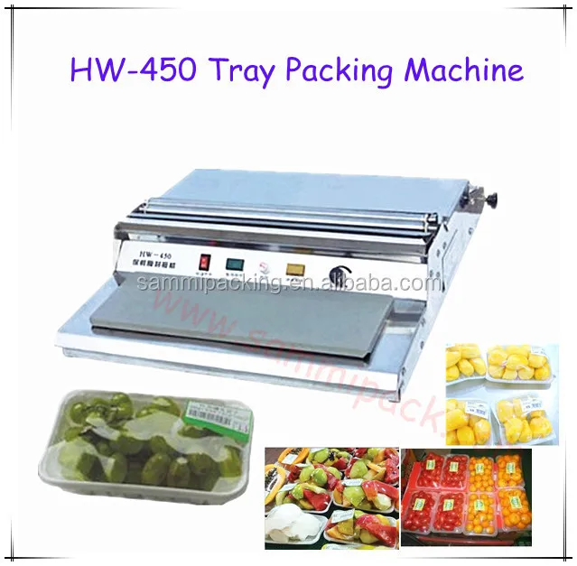 Manual Cling Film Heat Sealing Machine HW-450 with Good Quality