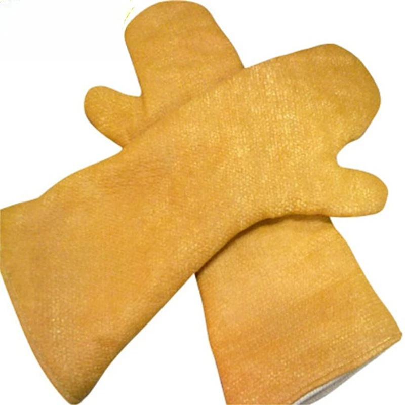 High temperature resistance 1000 degrees Gloves are resistant to radiant heat 1000 degrees belongs to smelting