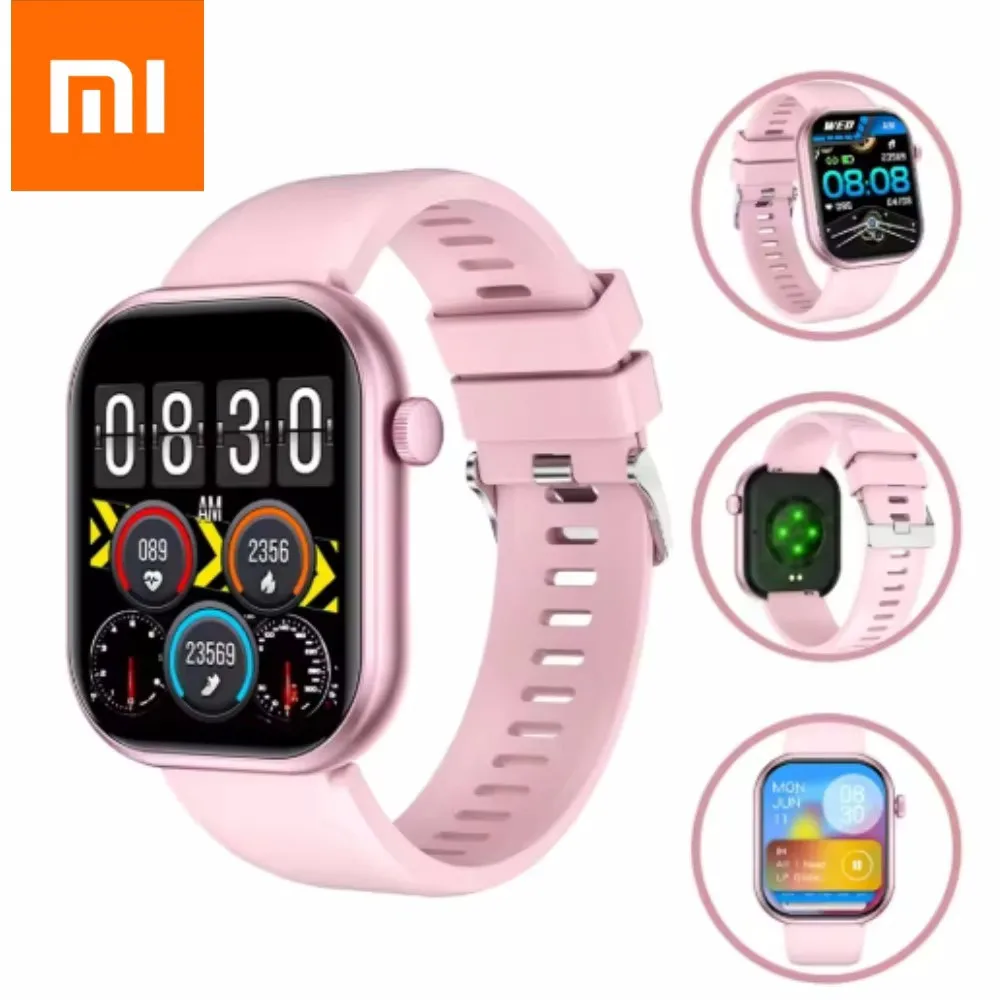 

Xiaomi 2026 New Lady WatchesSmart Watch Women Full Touch Screen Bluetooth Call Waterproof Sport Fitness Tracker Smartwatch Men