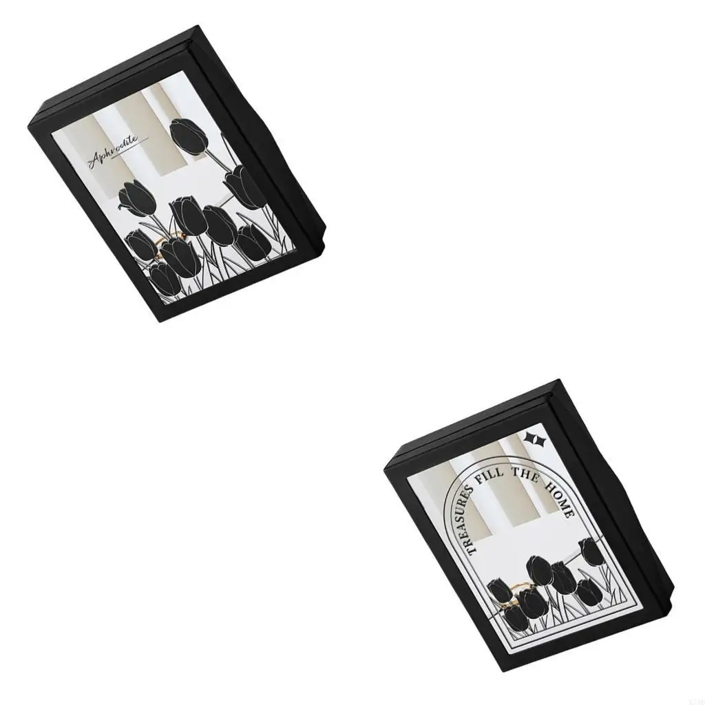 

Elegant PU Jewelry Storage Book Women Jewelry Storage Case for Earrings and More Great Present for Jewelry Lovers