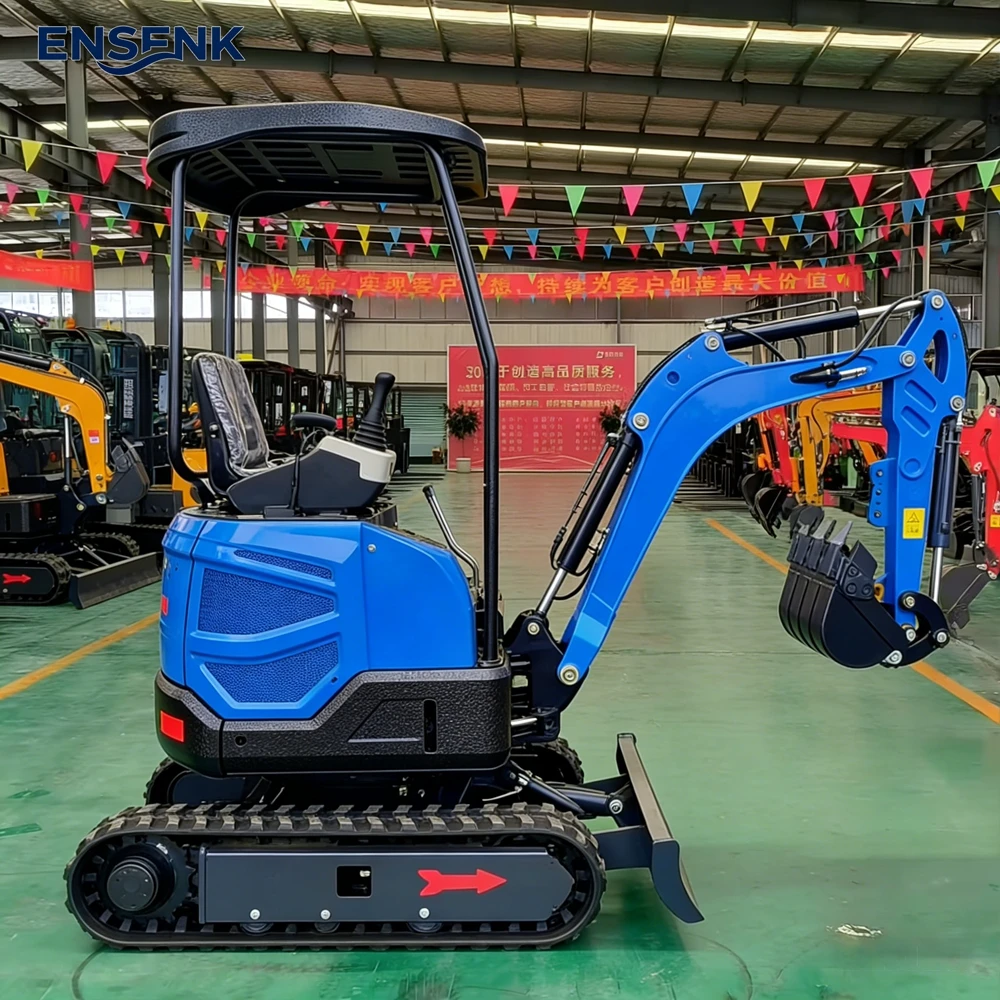 

Mini Excavator 0.8Ton 1.2Ton 2.0Ton Construction 2.5Ton Diesel Engine Kubota CE Europe Tools Diggers