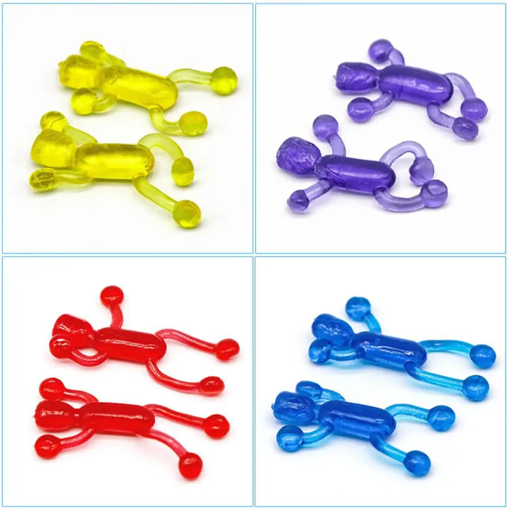 Strange Toys Durability Ventilation Toys Non-toxic And Odorless 4*3cm Tricky Toys Funny Toys Not Easy To Break Wall Crawler Toy