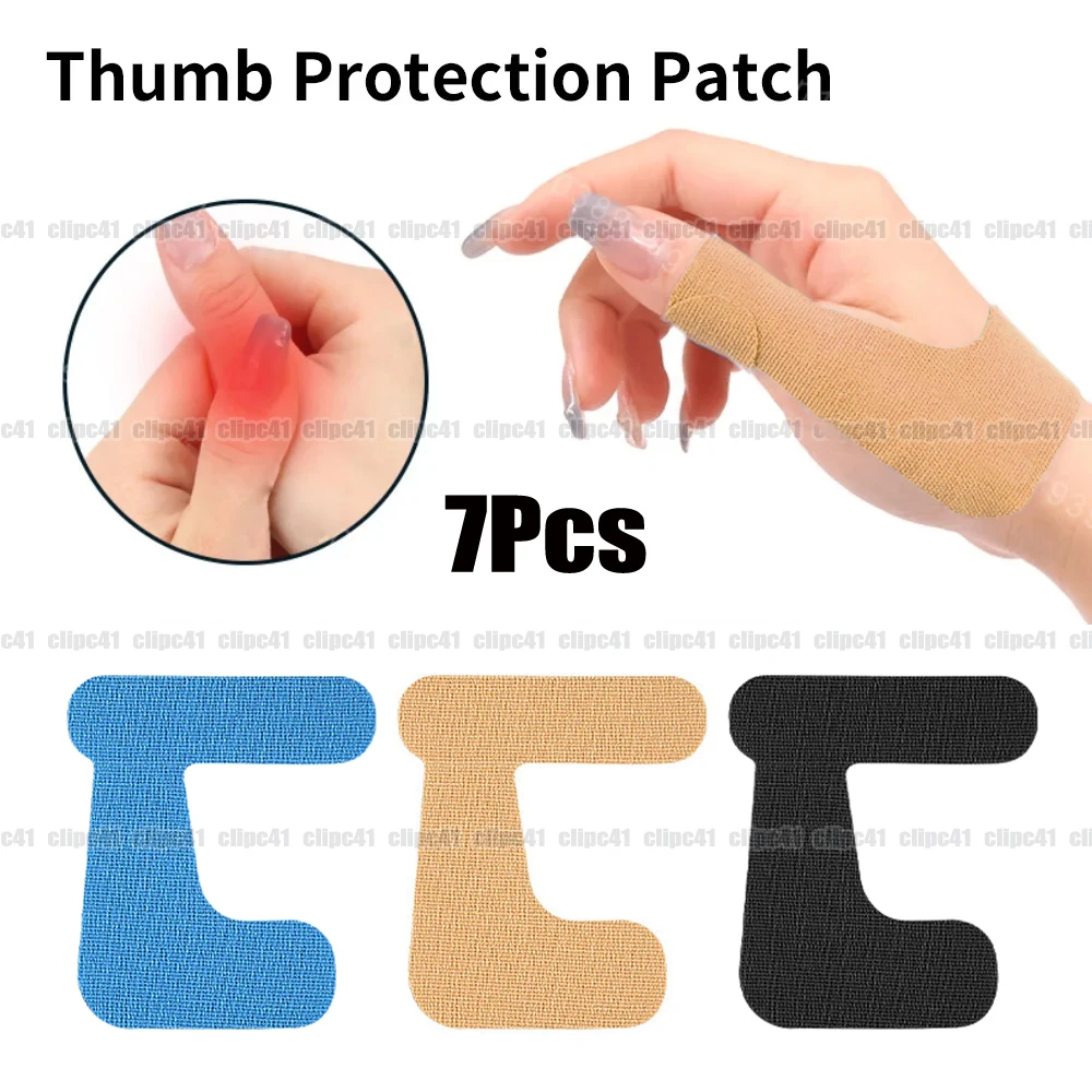 7Pcs Hand Wrist Tendon Sheath Patches Protective Sticker for Thumb Finger Protector Brace Pain Relief Therapy Arthritis Plaster