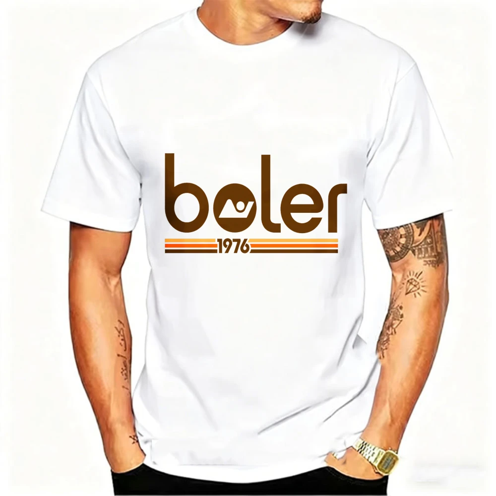 Retro Camper Boler Logowordmark 1976 Designed A Nostalgic Tribute To The Iconic Canadian Travel Trailer Short-sleev Streetwear
