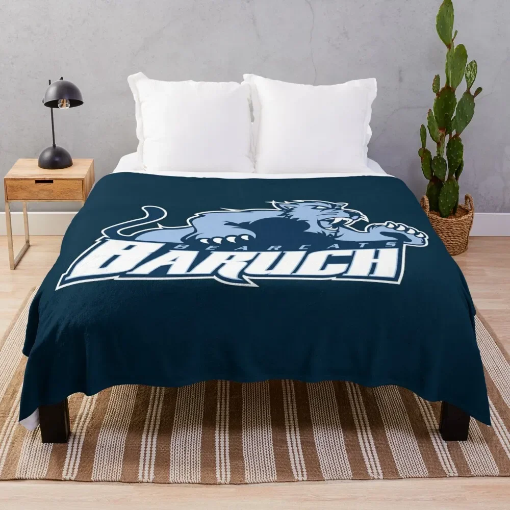 

The Baruch Bearcats Throw Blanket Kid'S Thermals For Travel Decoratives decorative Blankets