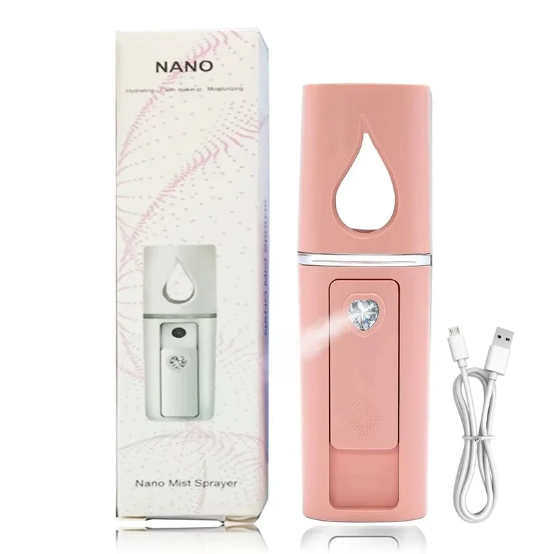 1PCS/3PCS 20ml Viso Vapore Umidificatore Spruzzatore Viso Nebulizzatore Idratante Anti-età Nano Rughe Donne Bellezza Cura Della Pelle