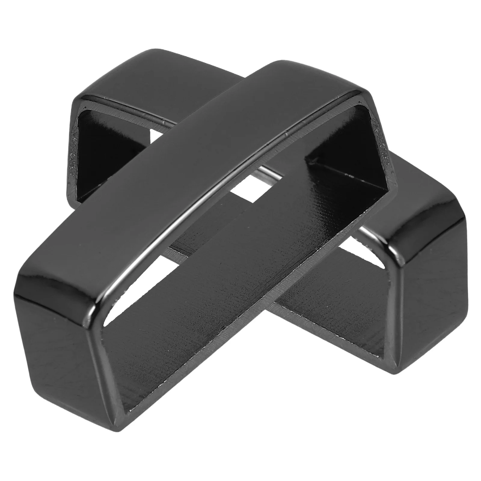 

2pcs Metal Belt Loop Keepers Adjustable Slides Elastic Strap Rings For Pants Backpacks Anti-Slip Buckle Utility Accessories