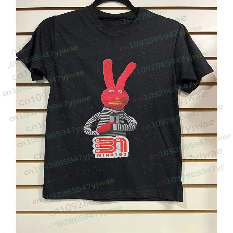 ฮวน คาร์ลอส โบโดเก เสื้อยืดลายกรีนโน้ต สำหรับผู้ชายและผู้หญิง 31 มินิโตส วินเทจ แขนสั้น สไตล์ฮาราจูกุ แฟชั่นลำลอง เสื้อยืดคอสเพลย์