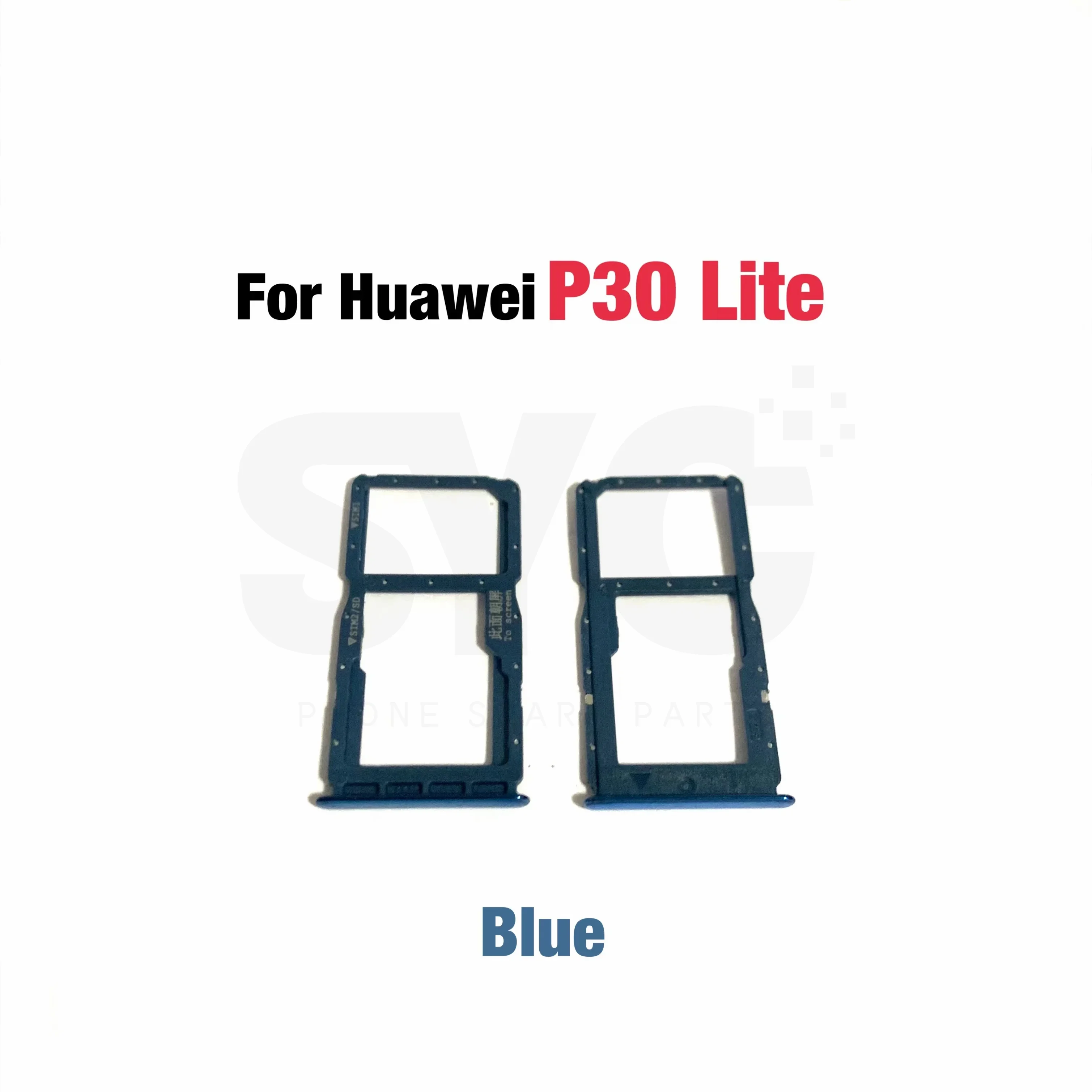 New For Huawei P30 Lite Nova 4e Sim Card Slot Tray Holder Sim Card Reader Socket