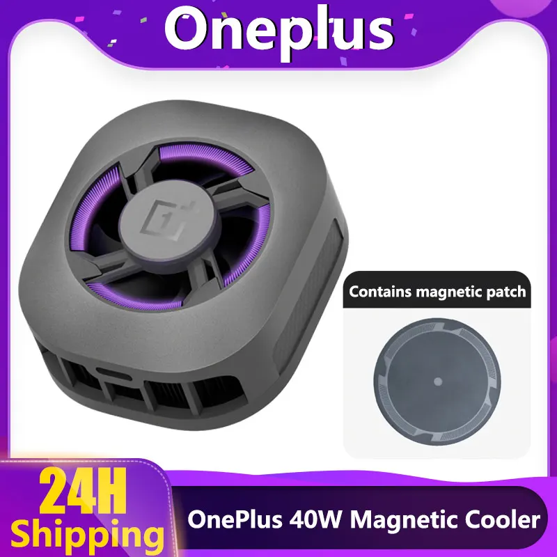 OnePlus 40W Magnetic Cooler Mobile Phone Cooler Low Noise Magnetic