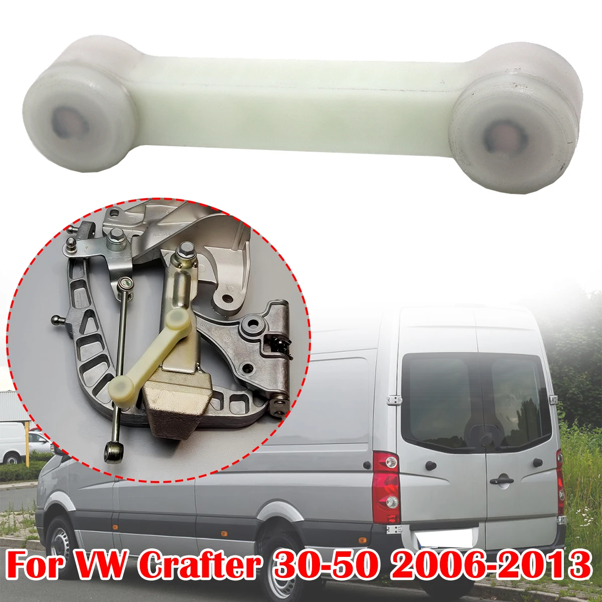 

Car MT Gearbox Shift Cable Linkage Control Bushing Gear Shifter Lever Connecting link Selector For VW Crafter 30-50 2006-2013