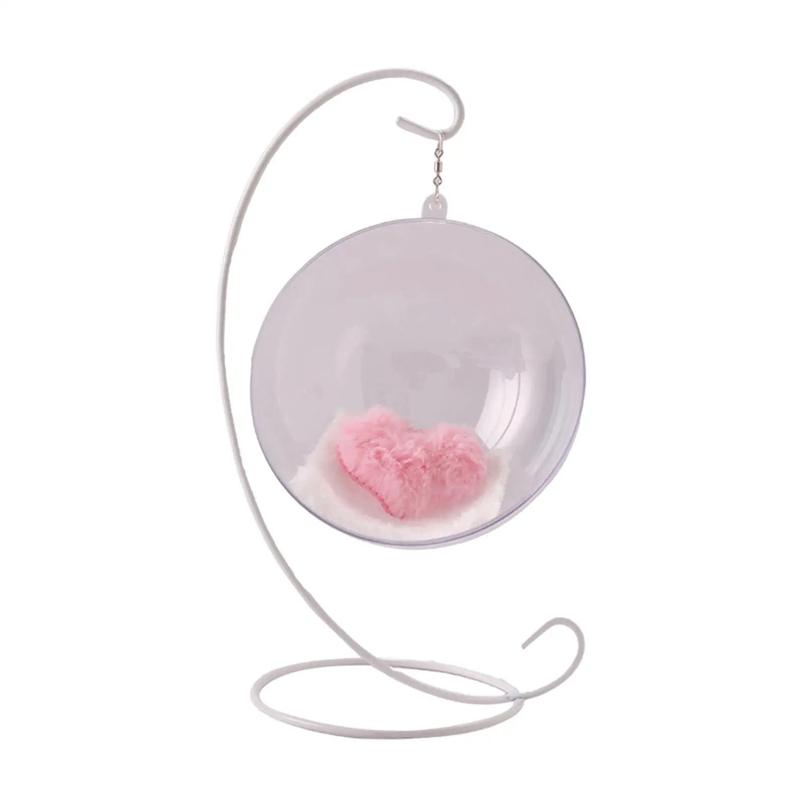 

Miniature Swing Handmade Dollhouse Furniture Mini Swing Cushion Hanging Basket W/ Blanket 1:12 1/12 for Toddler Ages Baby