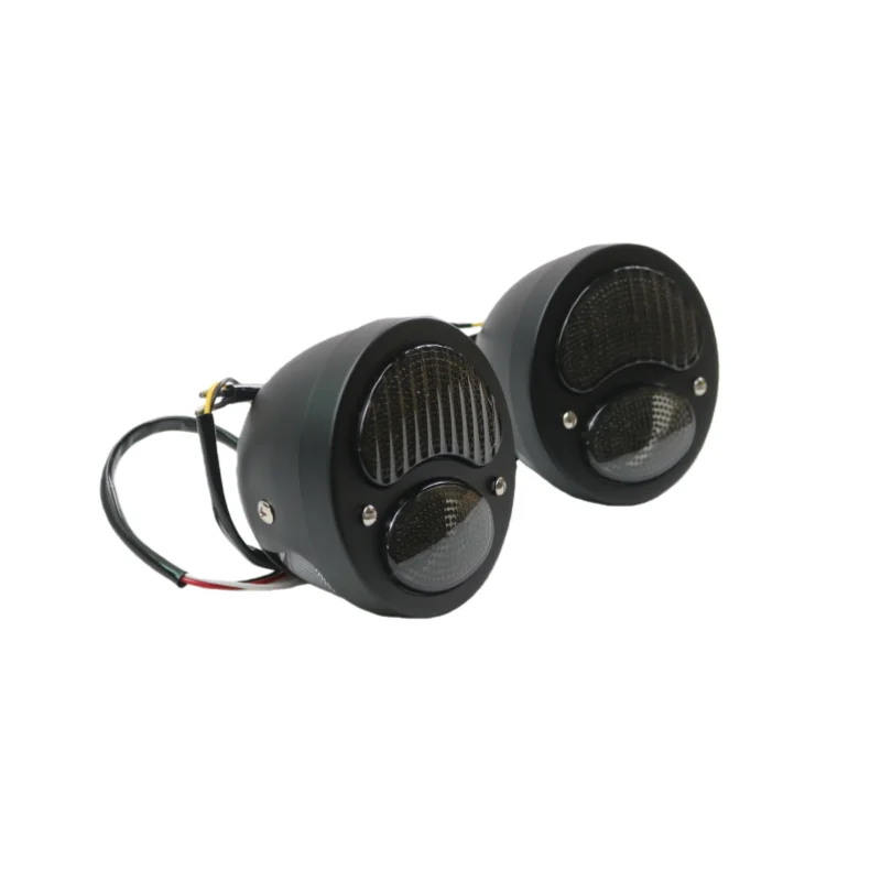 

Мотоциклетный светодиодный задний тормозной сигнал поворота, задний фонарь для Harley Bobber Chopper Cafe Racer Cruiser