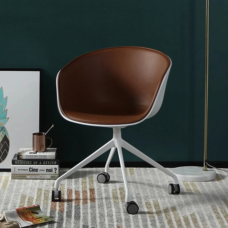 

Chair, home office chair, modern minimalist swivel chair, Nordic, backrest, endorsement desk, computer