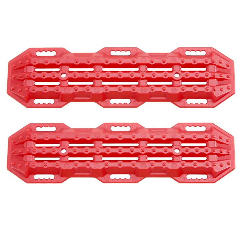 A04F-2 pezzi di plastica scala di sabbia rampe di recupero bordo per 1:10 RC Crawler Axial SCX10 Tamiya CC01 TRX-4 D90 MST CFX