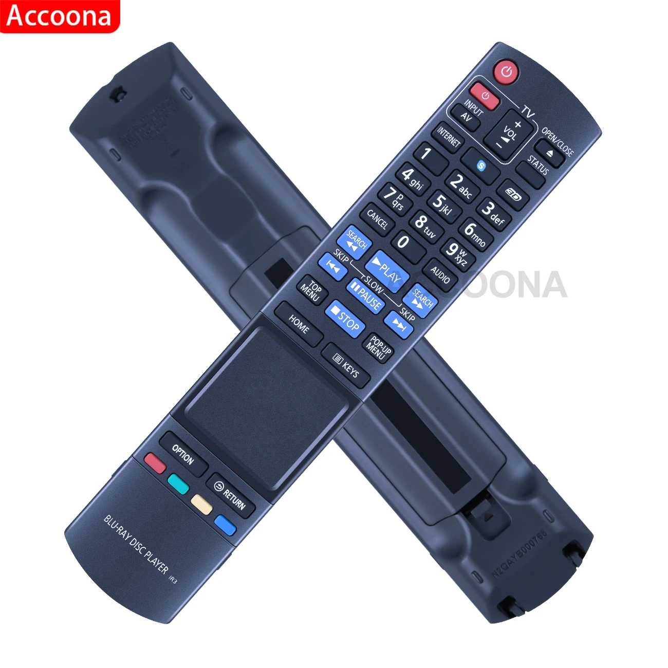 Genuine Remote Control N2QAYB000768 for Panasonic Blu-ray Disc Player