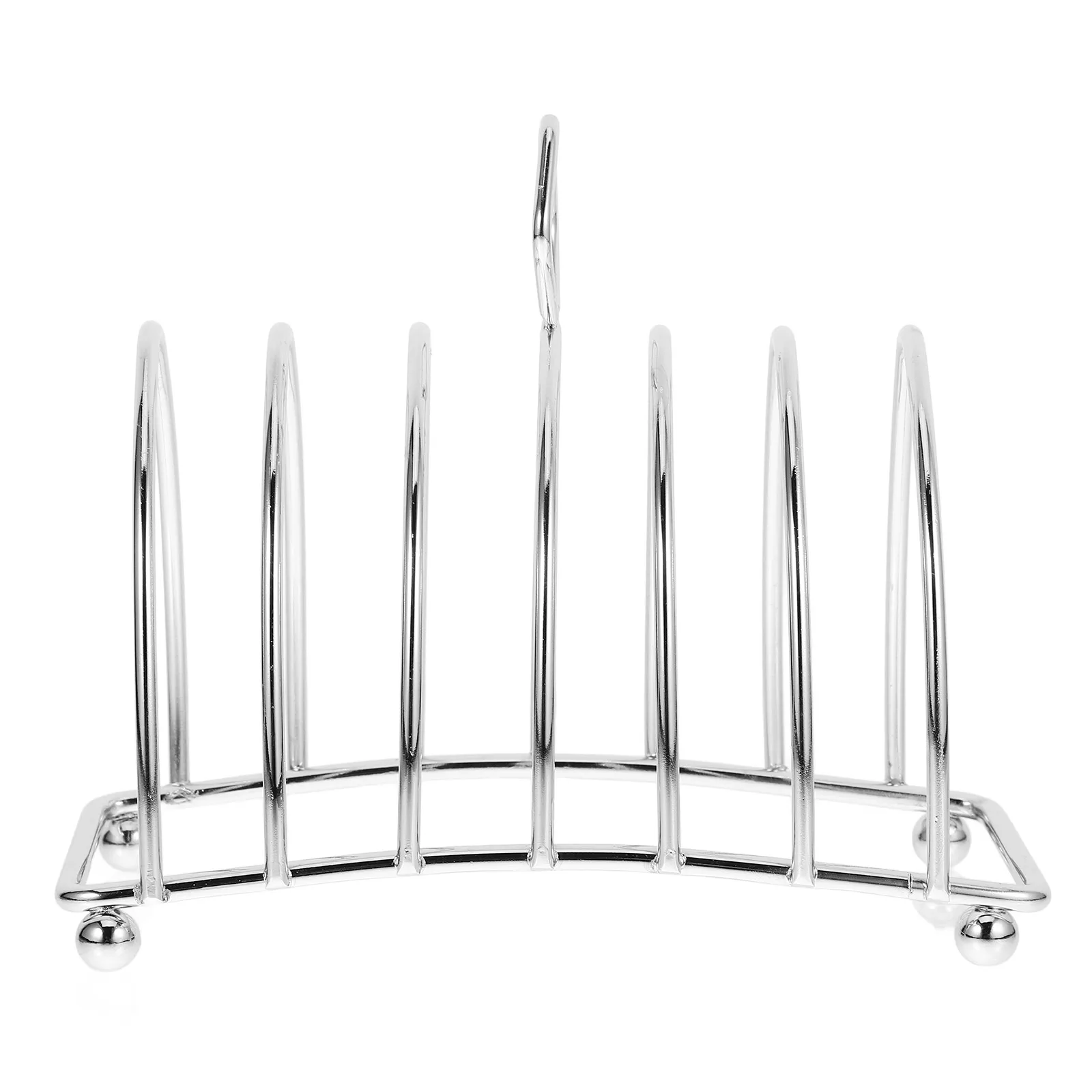 

Stable Metal Bread Rack Countertop Toast Organizer for Pantry Daily Use Elegant Design Home Supply Accessory Bread Rack