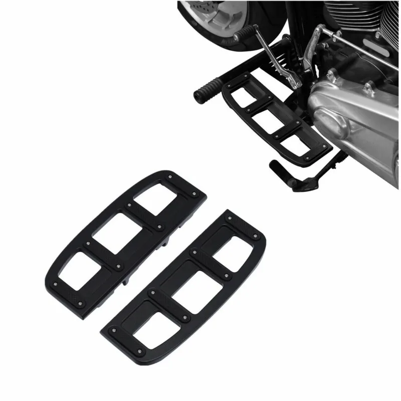 Motorcycle Driver Footboard Floorboard For Harley Fat Boy 114 Heritage Classic 18-22 FLFBS FLHCS 18-22 Graphite