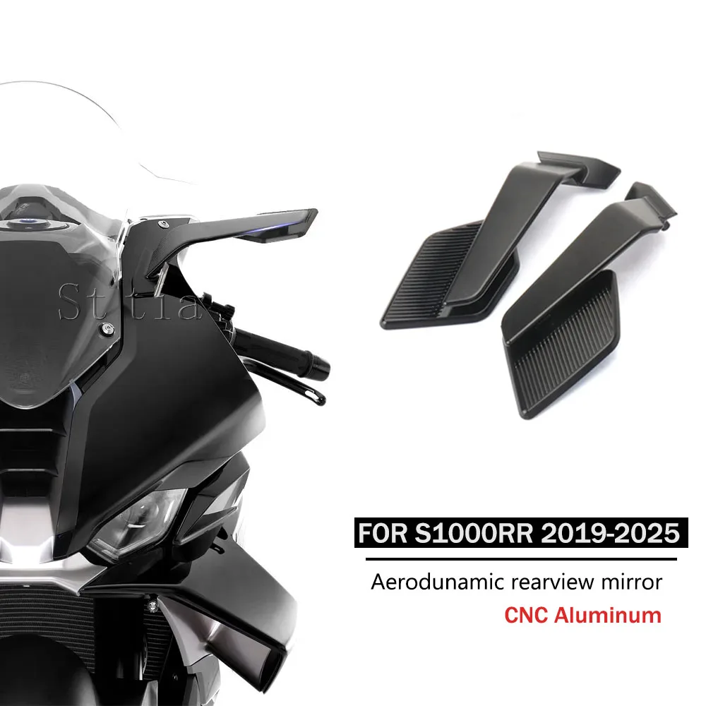 

For BMW S1000RR S1000 RR 2019-2025 Motorcycle Stealth Mirrors Accessories Adjustable Rear Mirror S 1000 RR s1000rr Parts
