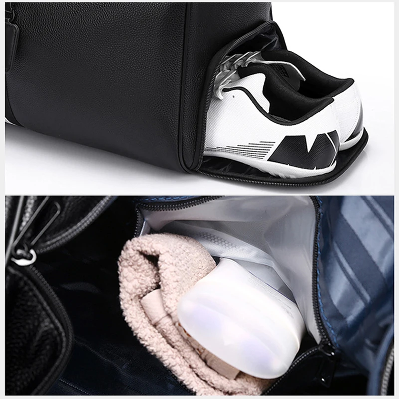 Bolsa deportiva separador estanco y bolsillo para calzado - imagen 5