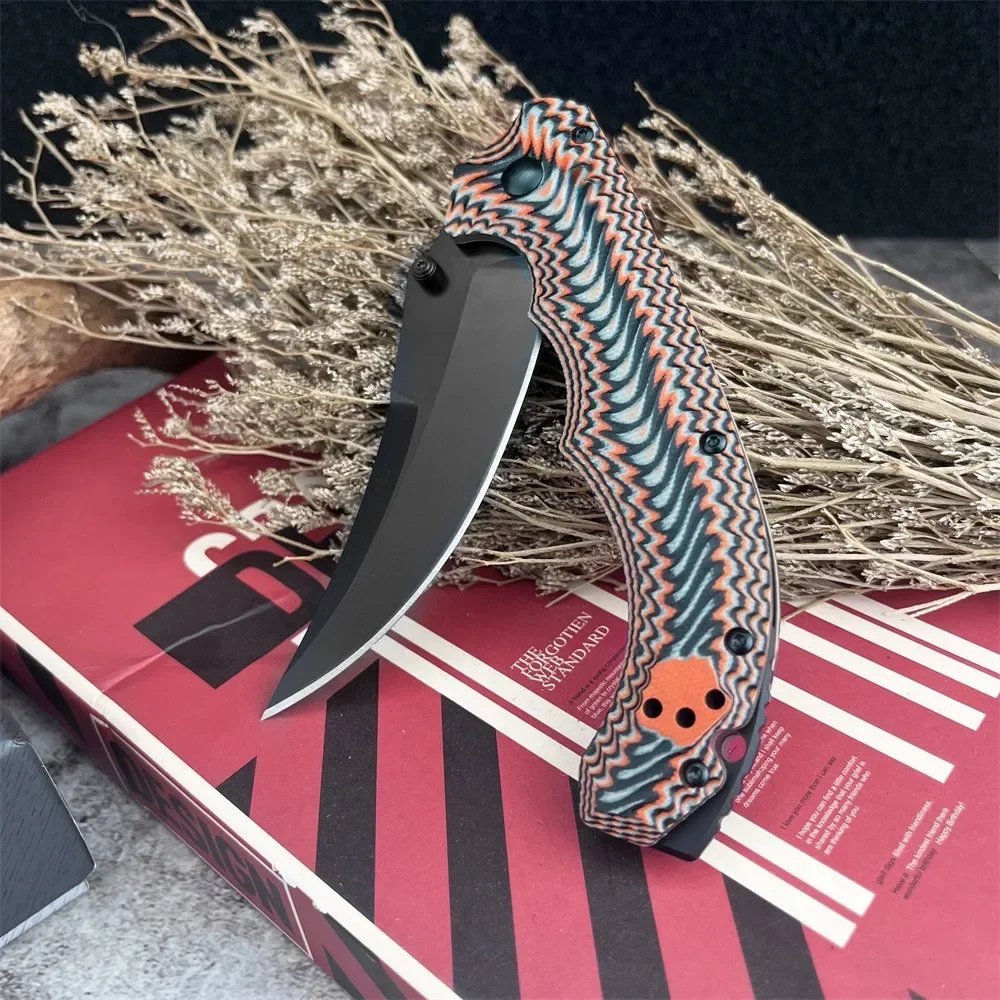 

BM 865 Professional D2 Steel Fruit Knife G10 Handle Outdoor Tactical Folding Knife Camping Hiking Hunting Heavy Duty