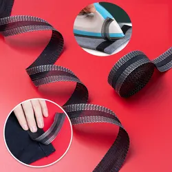 1/2/3/5M Pants Edge Shorten Self-Adhesive Pants Mouth Paste Iron-On Hem Clothing Fabric Fusing Tape for Pants DIY Sewing Fabric