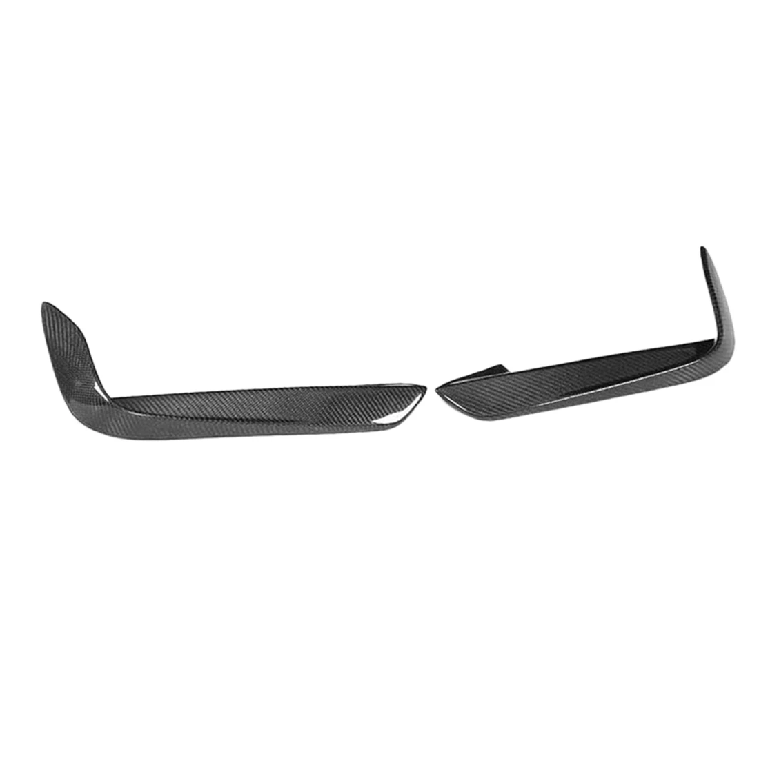 Carbon Fiber Front Bumper Canards Splitters Fog Lamp Cover Trim For- 3 Series F30 F35 318I 320I 2012 - 2018