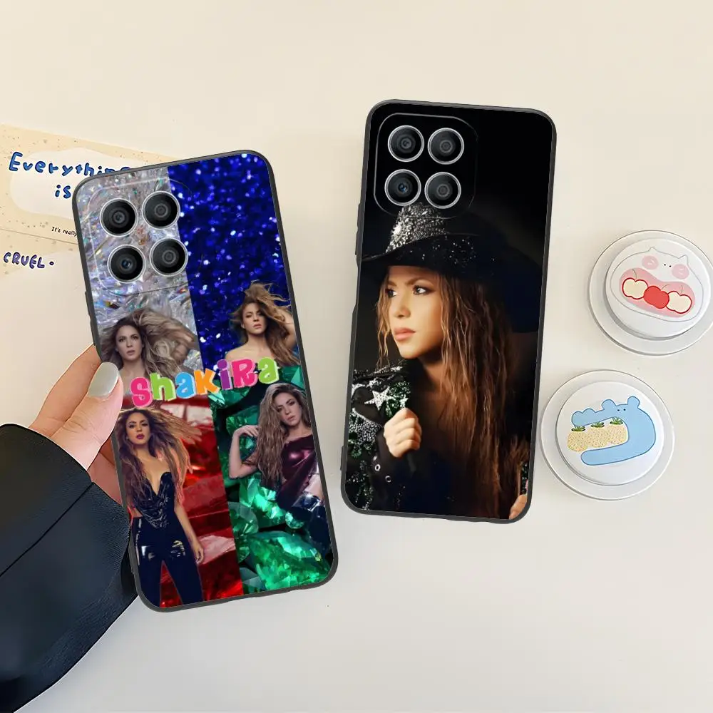 

Shakira модный чехол для мобильного телефона Honor 90 80 70 60 50 30 20 10 9 8 7 Pro S SE Lite 5G с цветным принтом, роскошный чехол