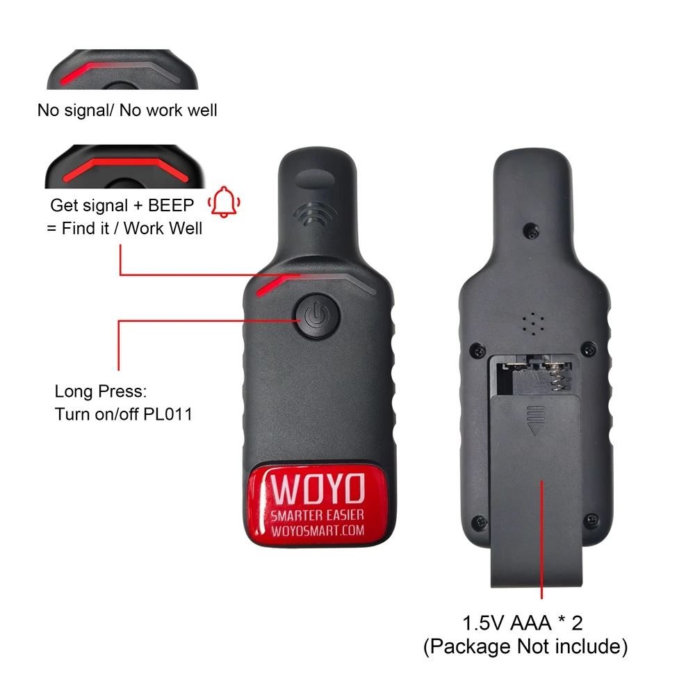 Testeur PKE LF Détecteur de bobines de transpondeurs automobiles, Outil d'inspection des antennes véhicules (basse/haute fréquence)