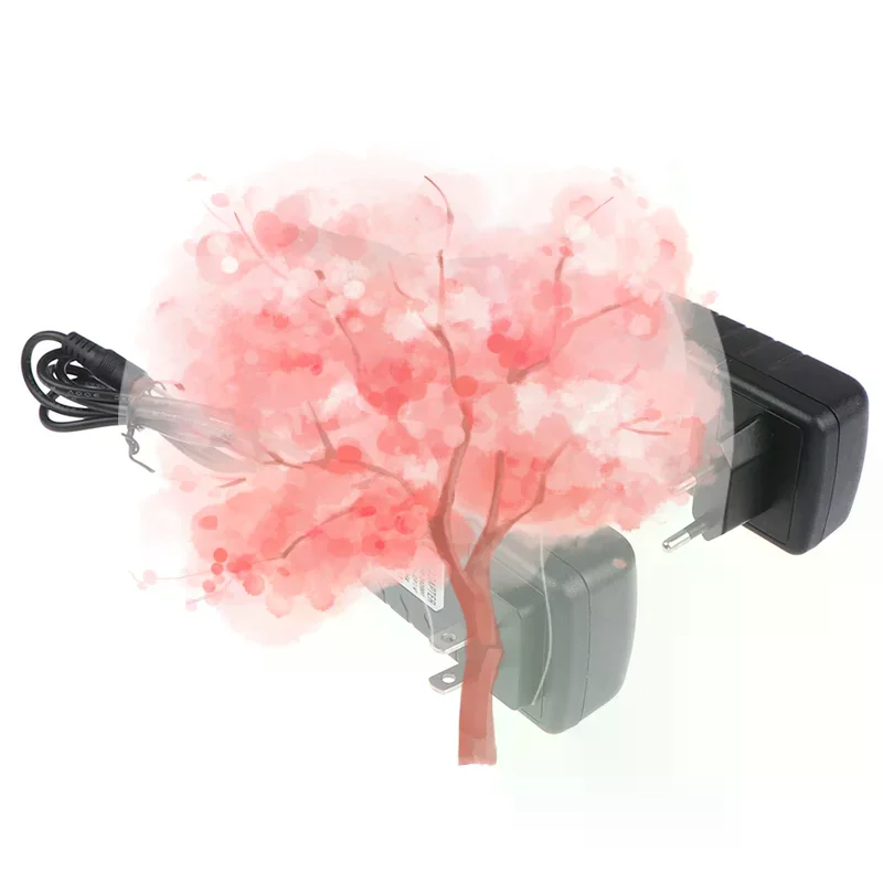 1 قطعة 24 فولت 2A محول التيار الكهربائي للأشعة فوق البنفسجية LED مصباح مجفف الأظافر مسمار أدوات الرسم