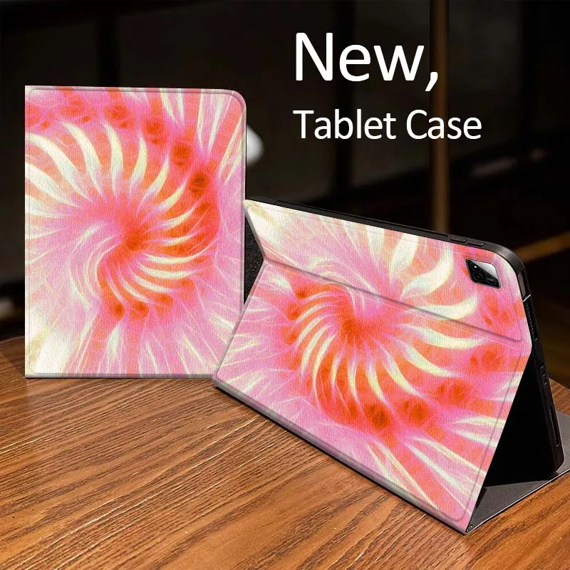 

Colorful Striped Abstract Case For Xiaomi Mi Redmi Pad 2 4 5 7S 6S 6 7 8 Plus SE Pro K 2025 inch 8.7 11 Tablet