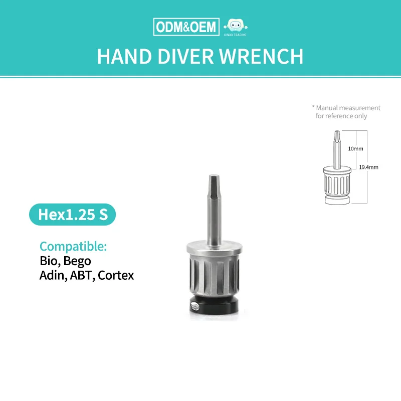 2 Pcs Hot Sale Dental Instrument Micro Screwdriver Dental Implant Screw Drivers