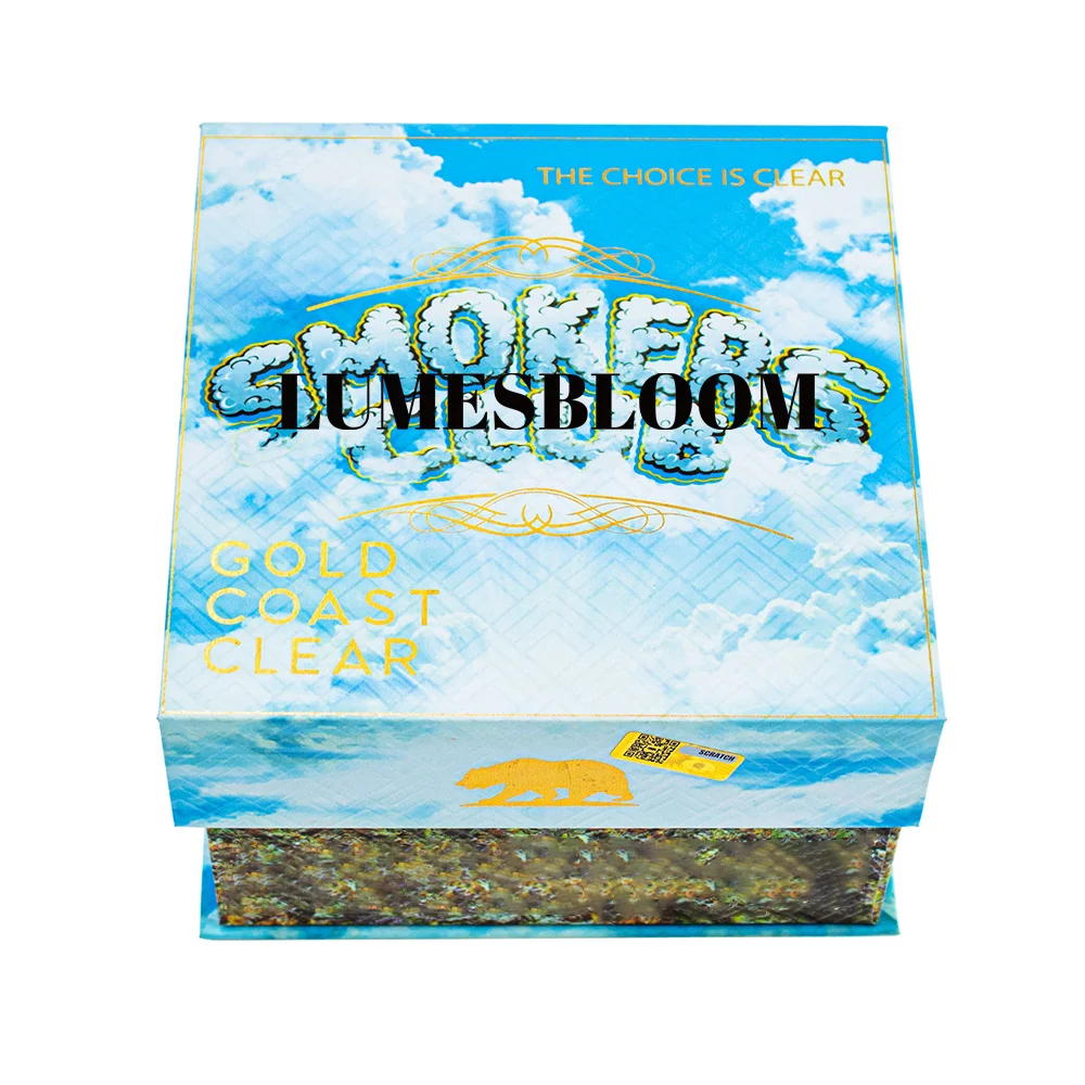 GCC Empty Cartridge Storage Tank Accessories Gift Display Packaging Set 1ml Disposeable Golden Color Case Tools Custom LOGO