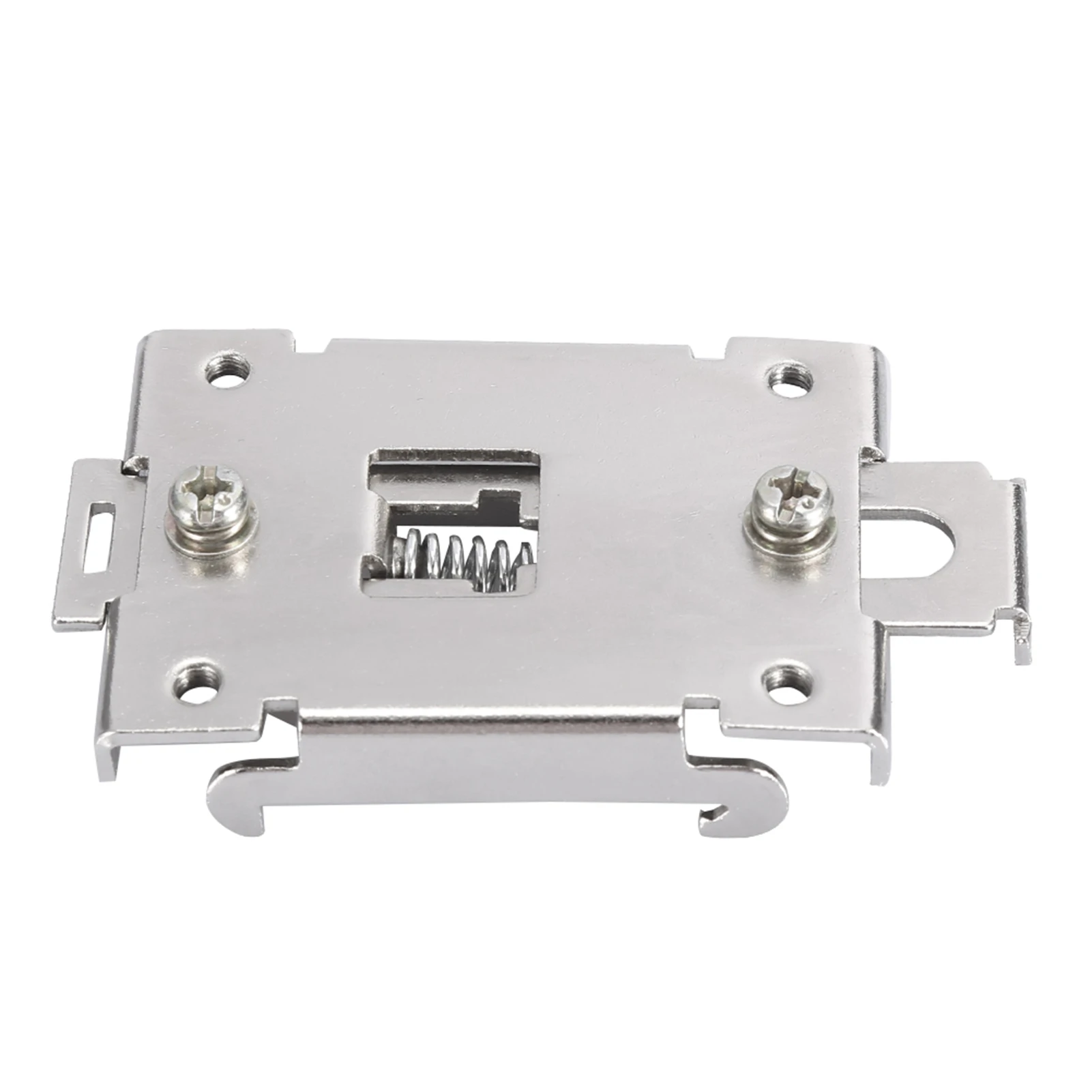 35MM DIN Rail Fixed  State Relay Clip Clamp With 2 Mounting Screws Metal DIN Rail Mounting Clips DIN rail fixed clip