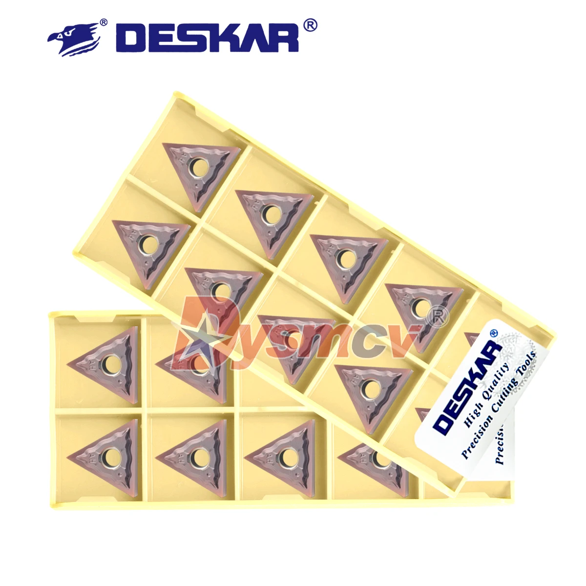 

DESKAR 100% Original Outer Circular Triangular Turning Blade TNMG160408-MA MS JMS HA Stainless Steel Universal CNC Cutting Edges