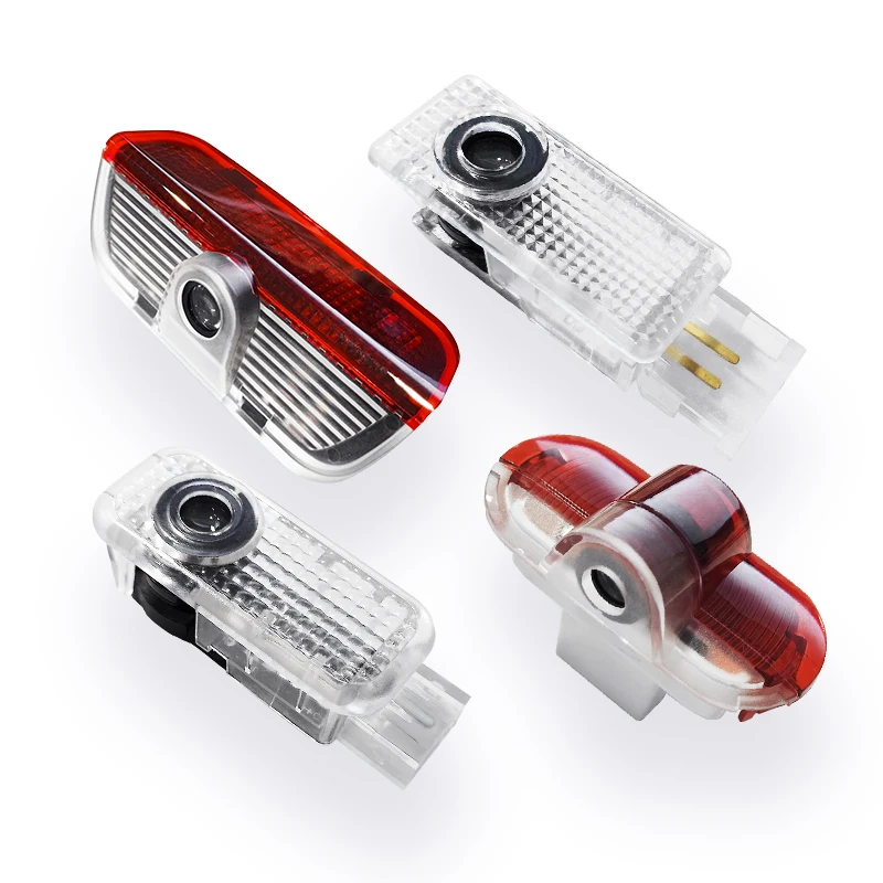 2pcs Laser Projector Ghost Shadow LED Car Door Welcome Light For Volkswagen Golf Passat B5 B6 B7 B8 CC EOS Bora Beetle Phaeton