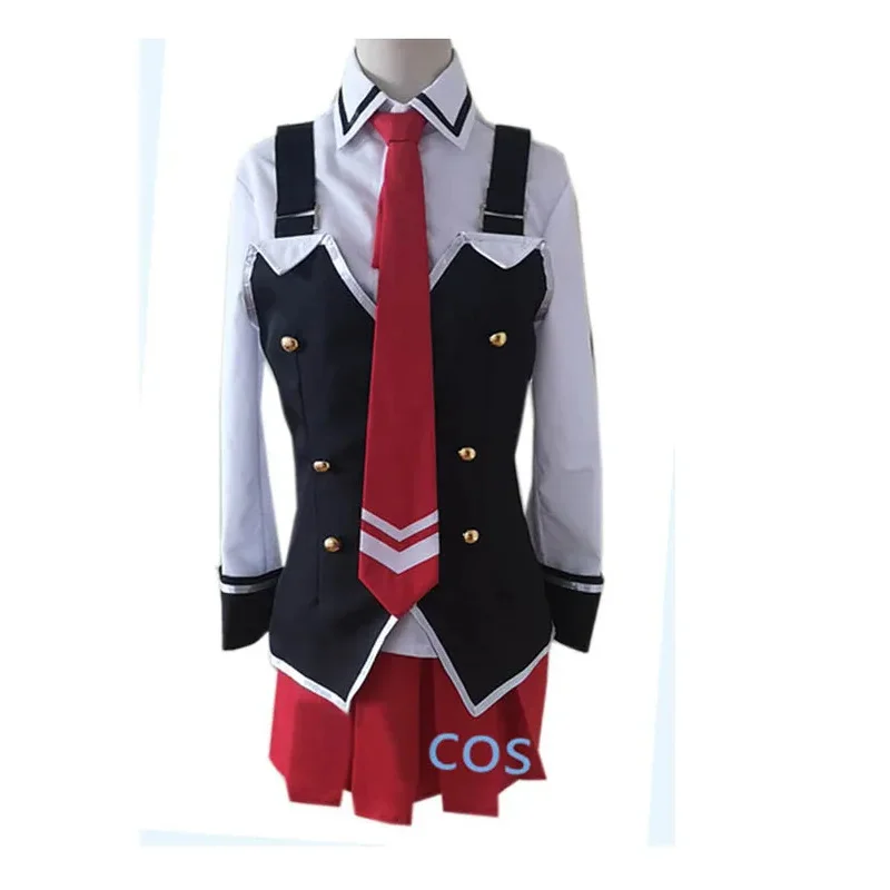 New Bible Black Imari Kurumi JK Uniform School Girls Uniform Costume Cosplay Women Full Set