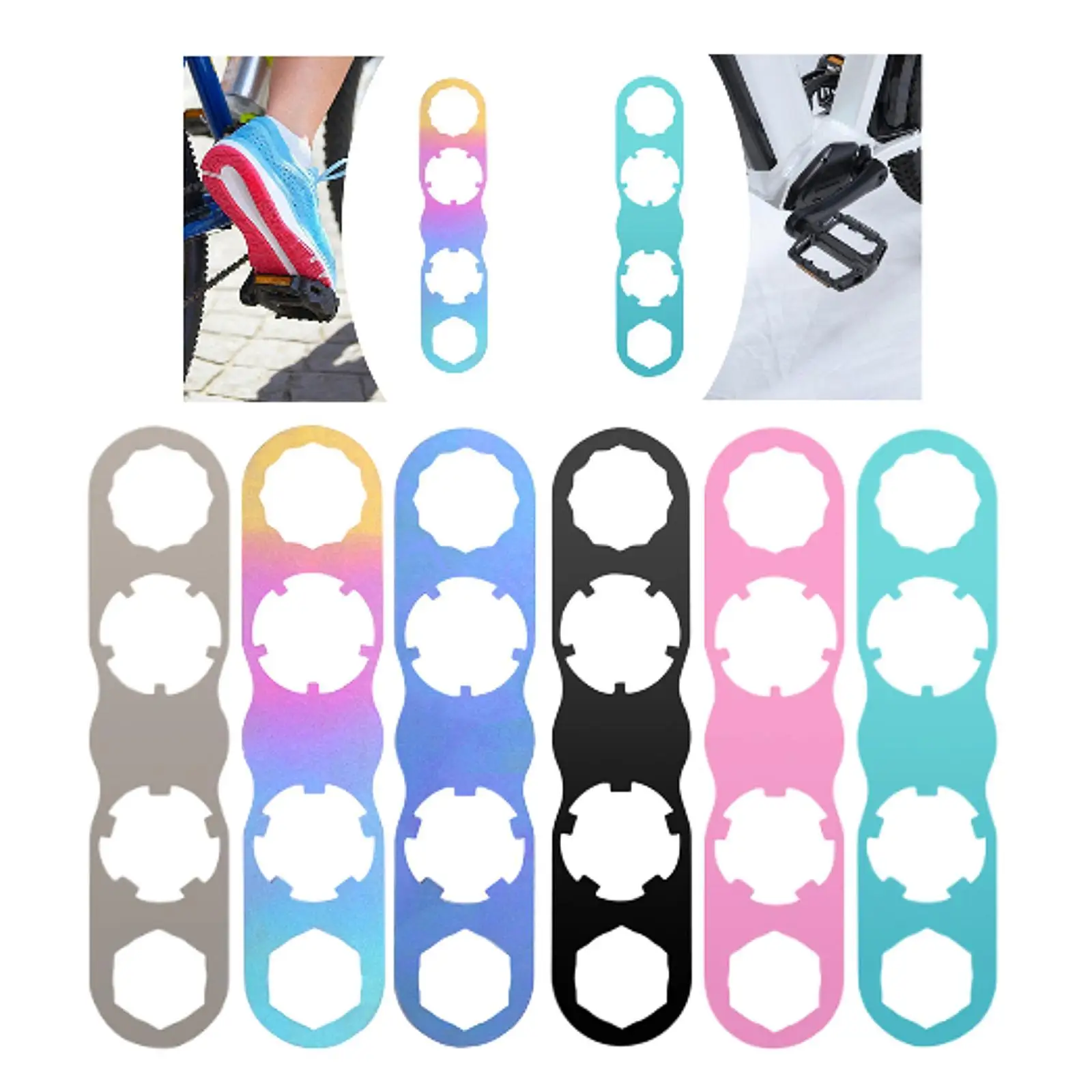 

Bike Pedal Wrench Assembly Disassembly Repair Tool Bike Pedal Remover Bike Pedal Removal Spanner for Outdoor Cycling Riding