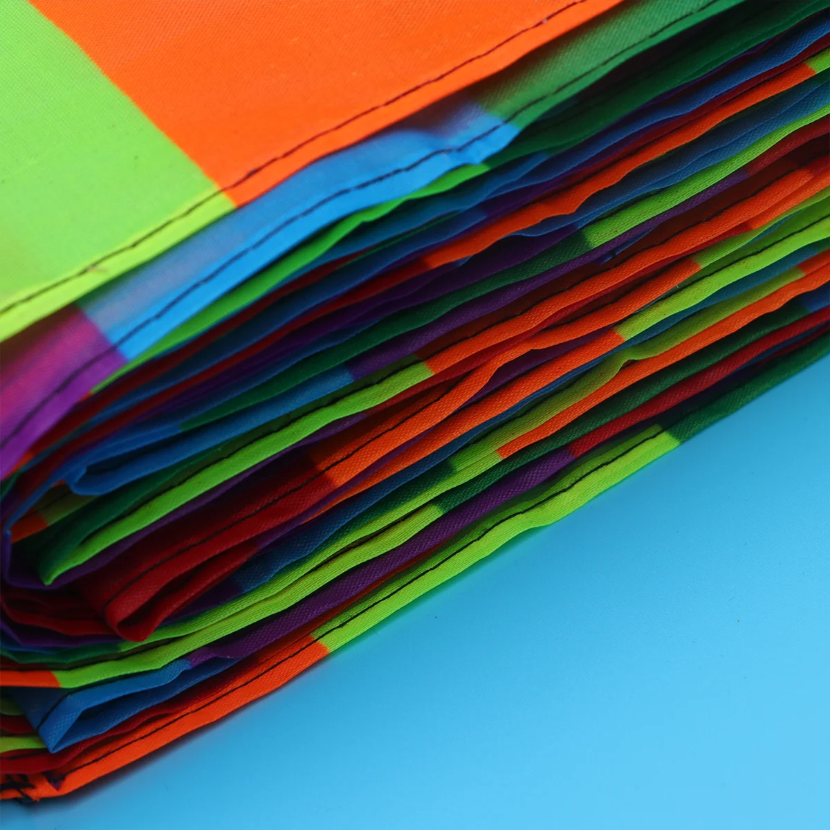 15m Long Rainbow Tail Colorful Streamer for Kite Flying Outdoor Accessory Enhances Flight Stability and Movement